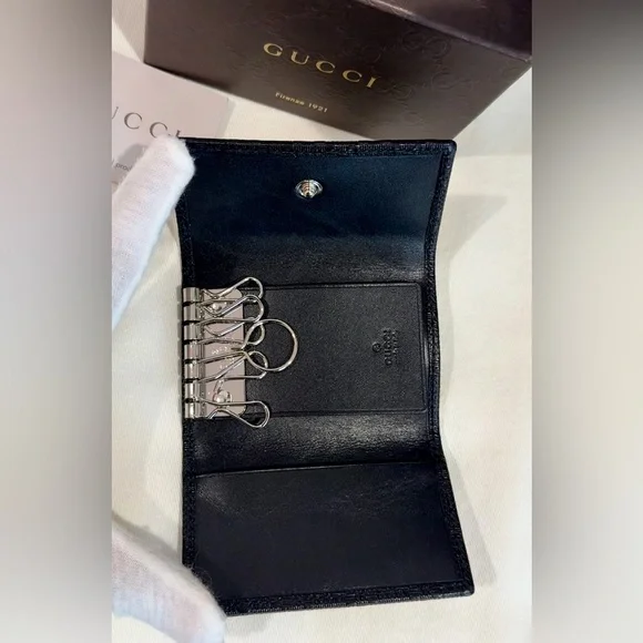 Gucci Diamanté 6 Ring Keycase - Picture 11 of 16